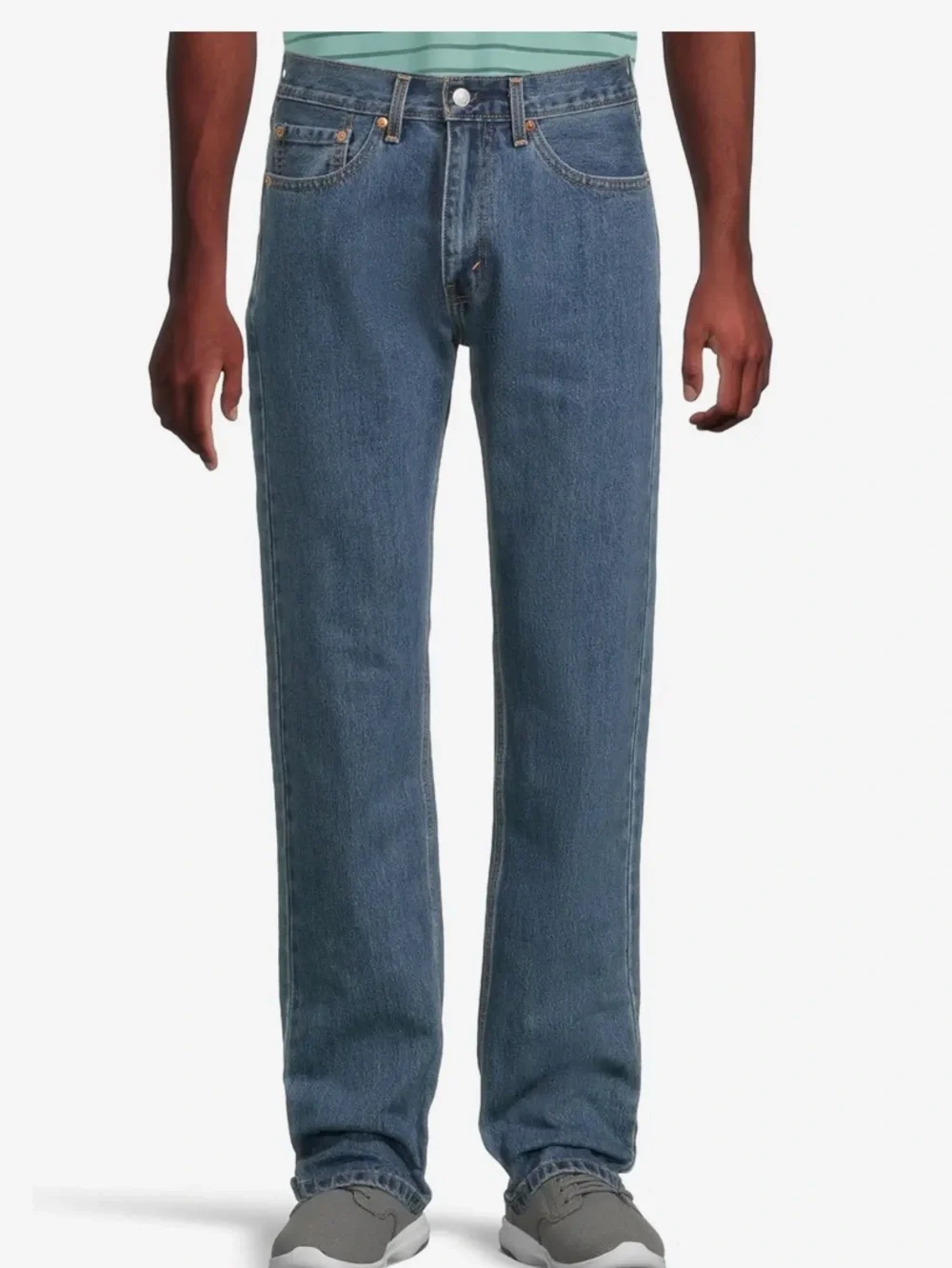 NEW LEVIS 505 Classic Straight Fit Men's Jeans - Blue